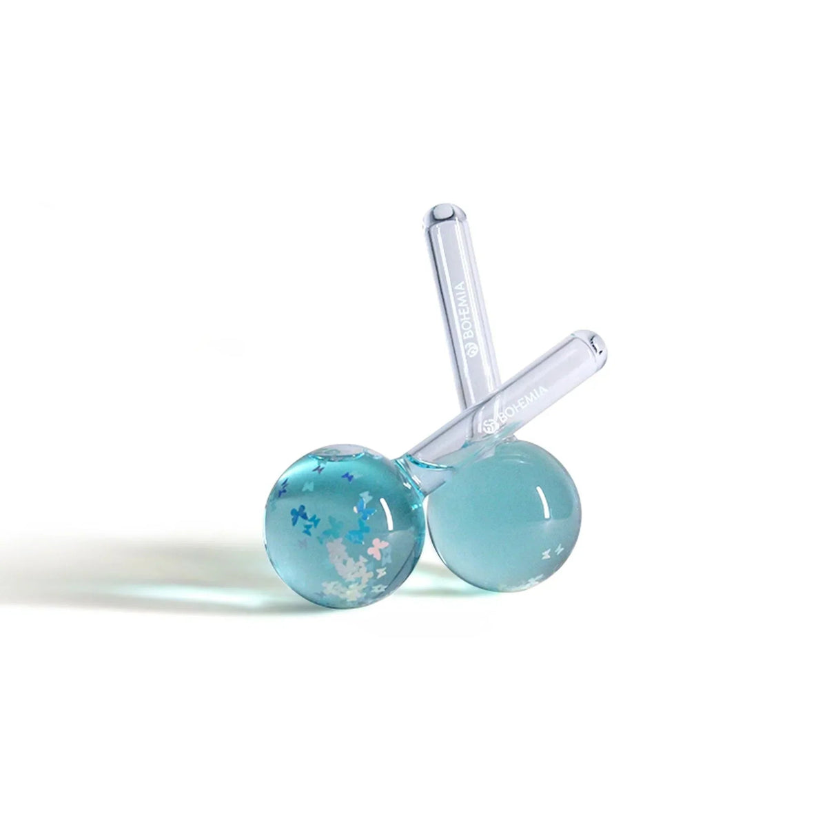 Cryo Glam Globes by Bohemia Skin, chilled facial globes used for cooling massage