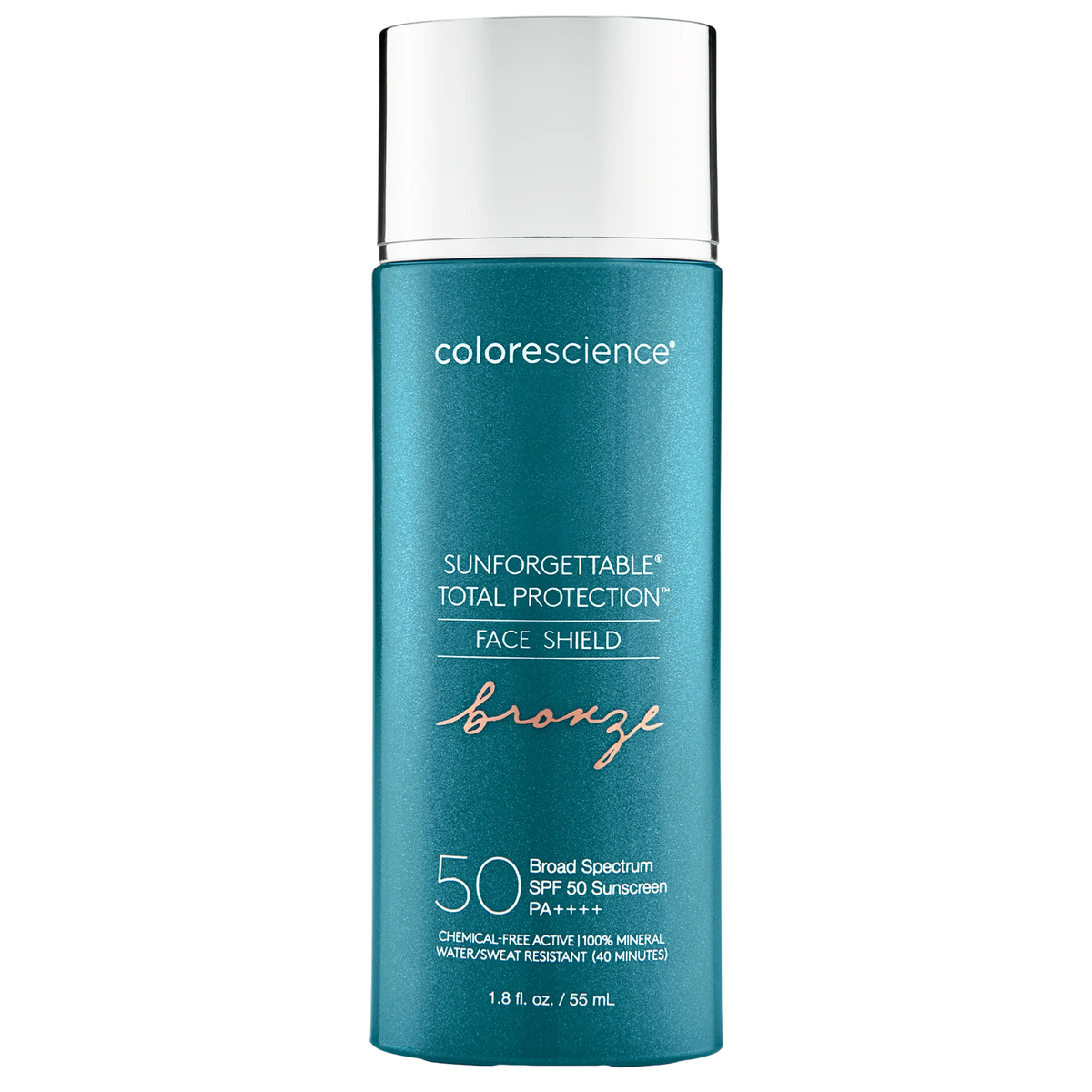 Colorescience Total Protection Face Shield Bronze SPF 50 tinted mineral sunscreen