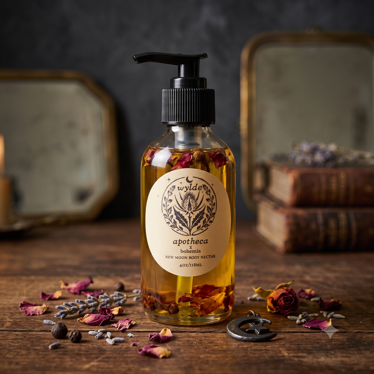 Apotheca New Moon Body Nectar botanical body oil