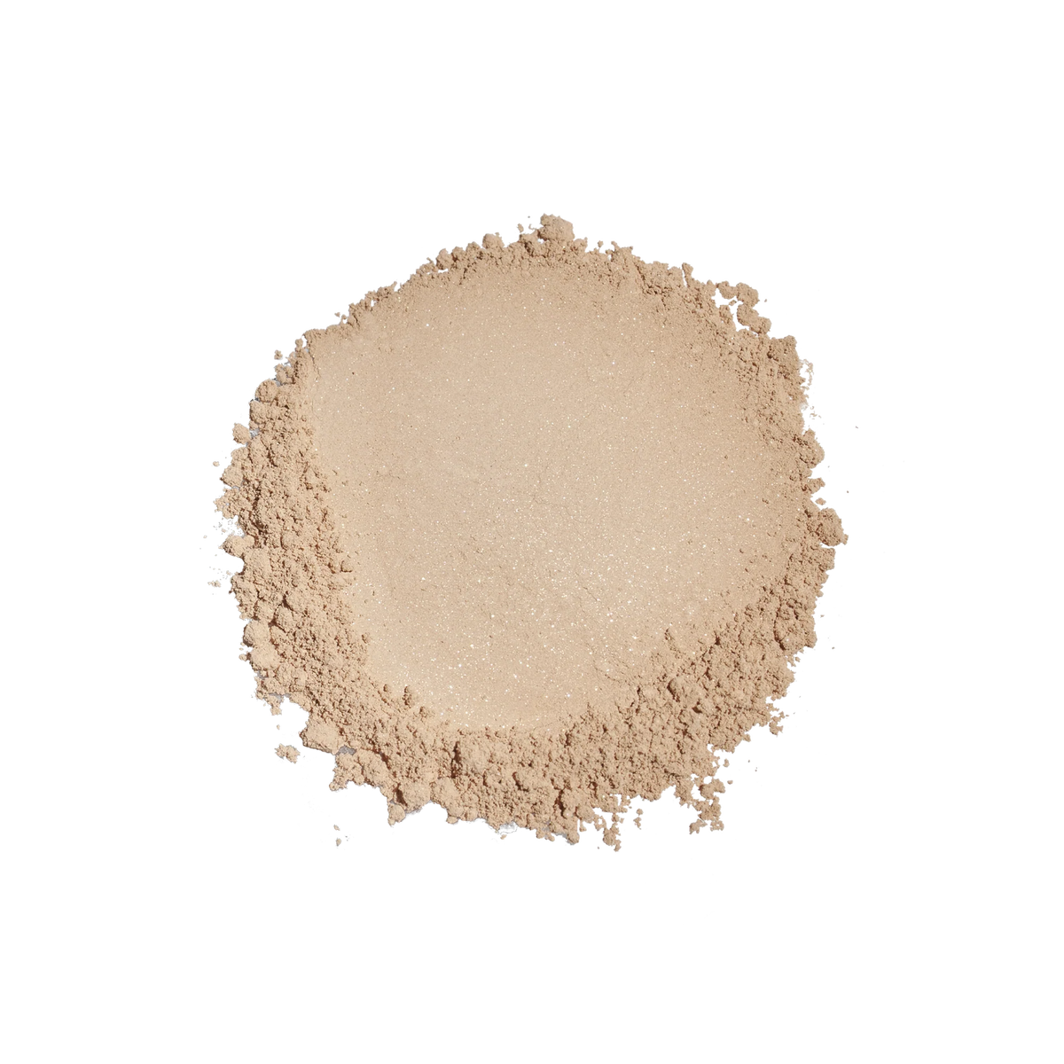 Brush-On Shield SPF 50 Glow shade applied for a luminous finish