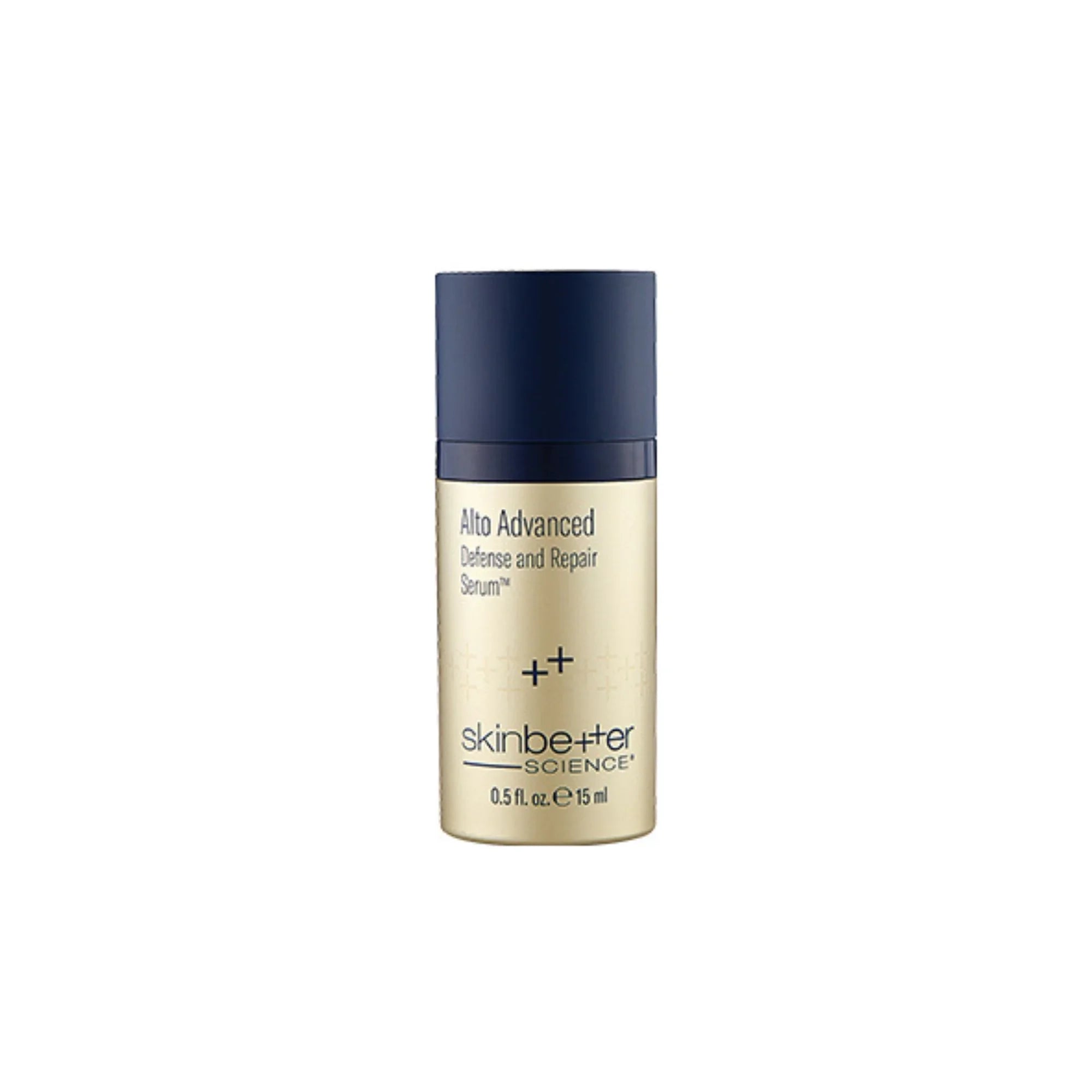 Skinbetter Science Alto Advanced Defense and Repair Serum 15ml bottle on white background