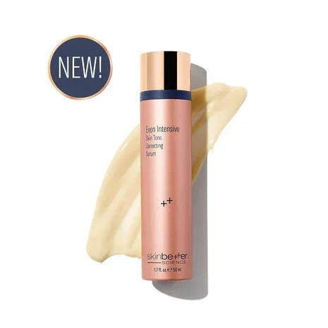 Even Intensive Skin Tone Correcting Serum bottle with swatch, Bohemia Skin clean skincare