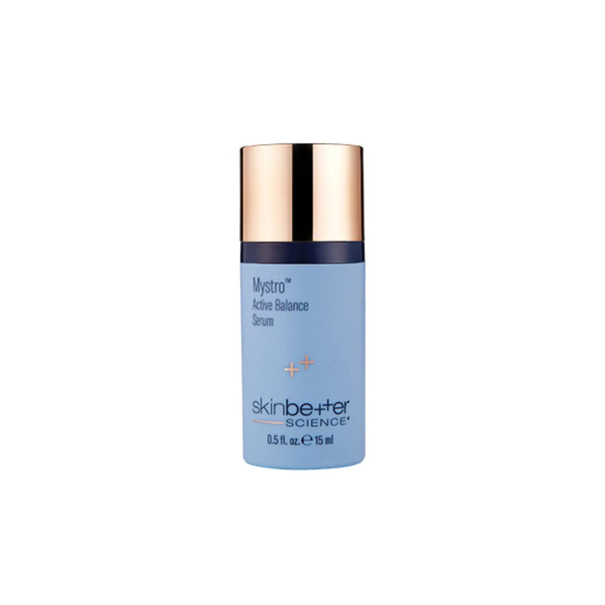 Mystro Active Balance Serum 15ml blue bottle with gold cap, Bohemia Skin skincare product