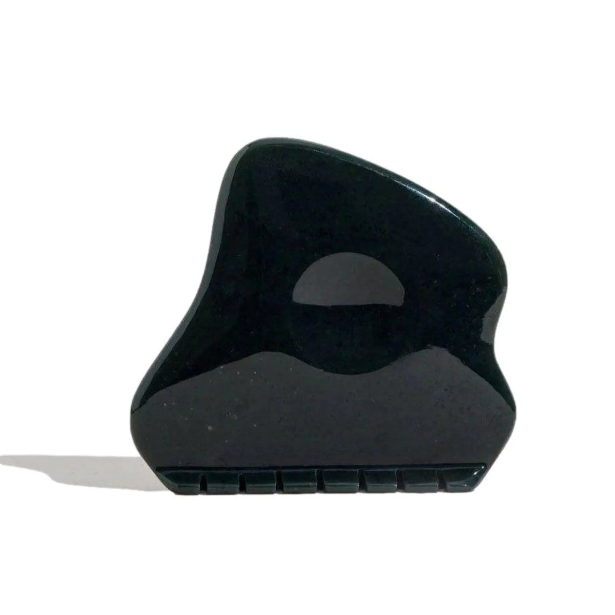 Bohemia Skin black gua sha stone for holistic facial massage and skincare